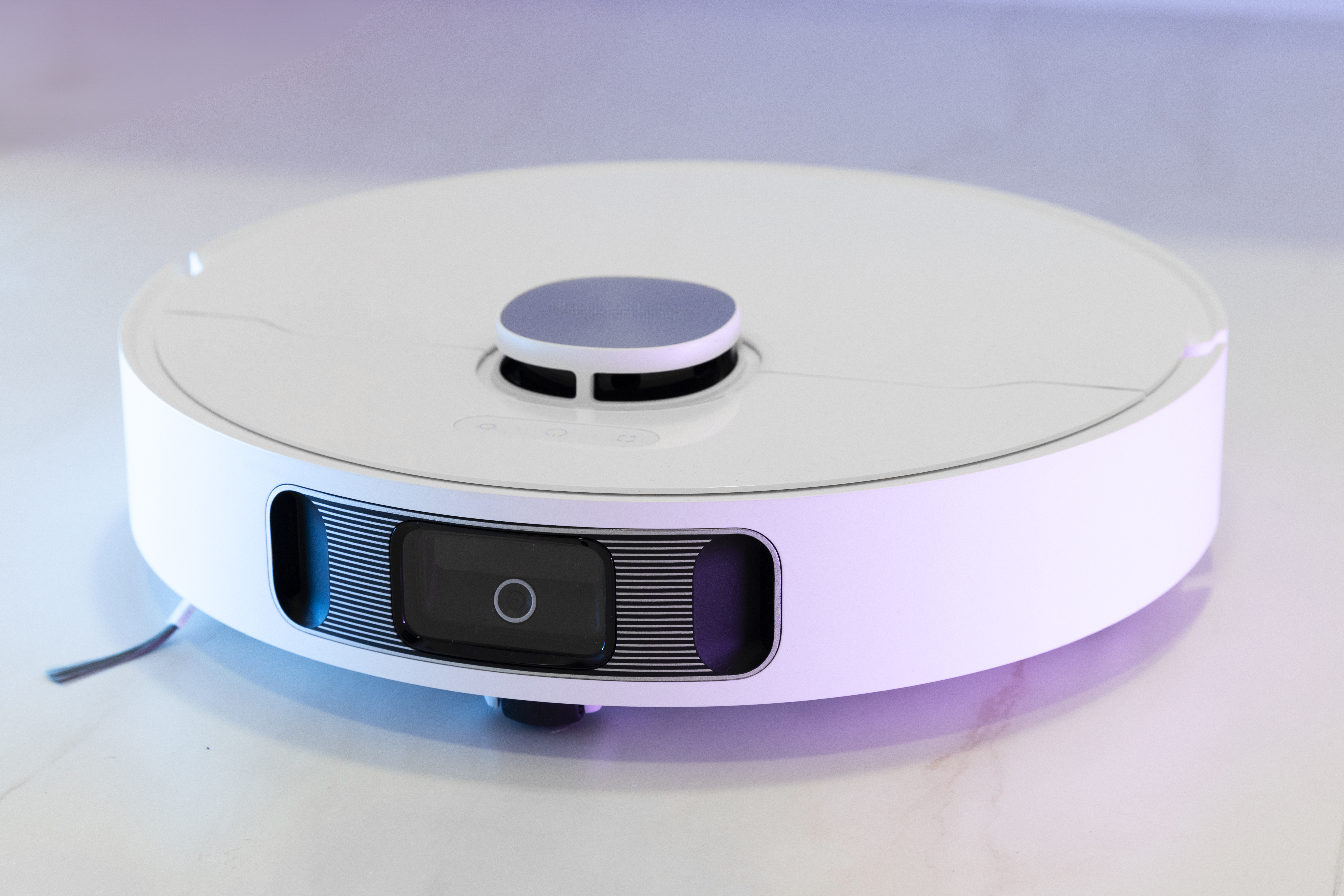 la nature morte de l aspirateur robotique